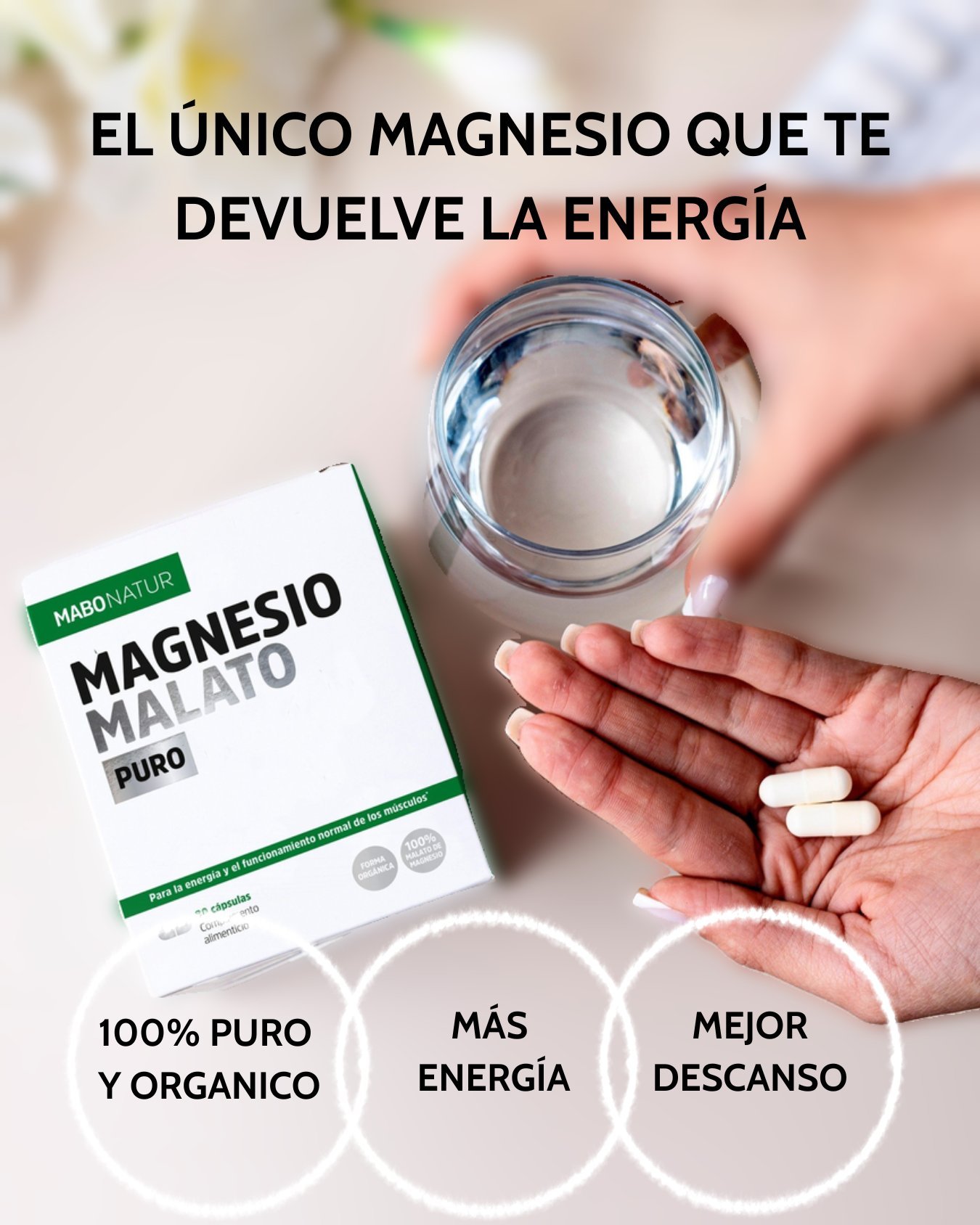El único magnesio que te devuelve la energía — MaboNatur Malato